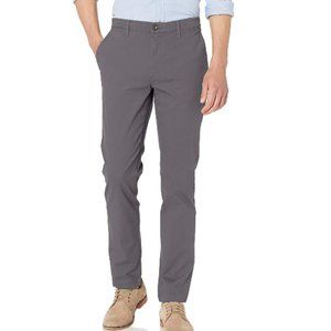 Skinny Fit Casual Stretch Khaki Pants Sz 30